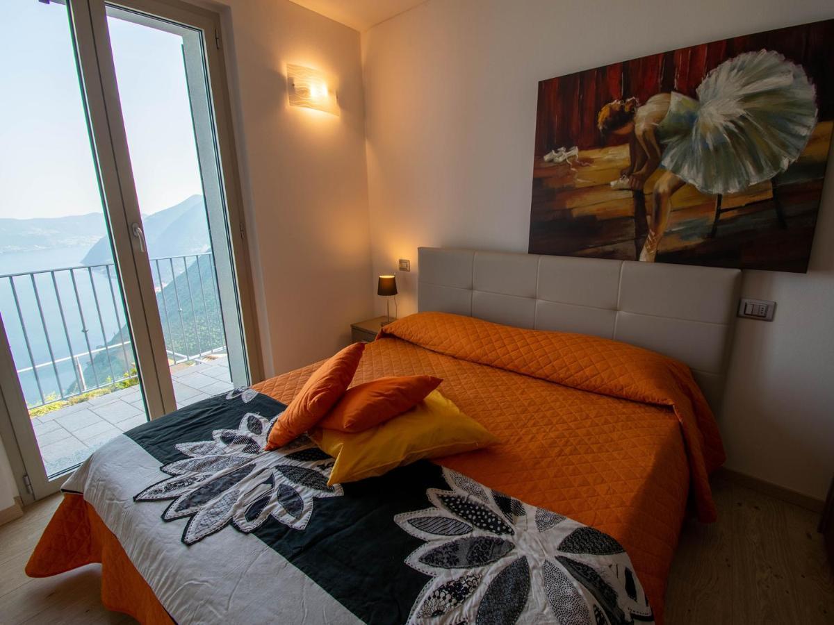 Van Gogh - Beautiful Lake Iseo View And Swimming Pool Parzanica Exterior foto